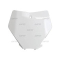 Plaque numéro frontale UFO blanc KTM sx/sx-f | Oxmoto