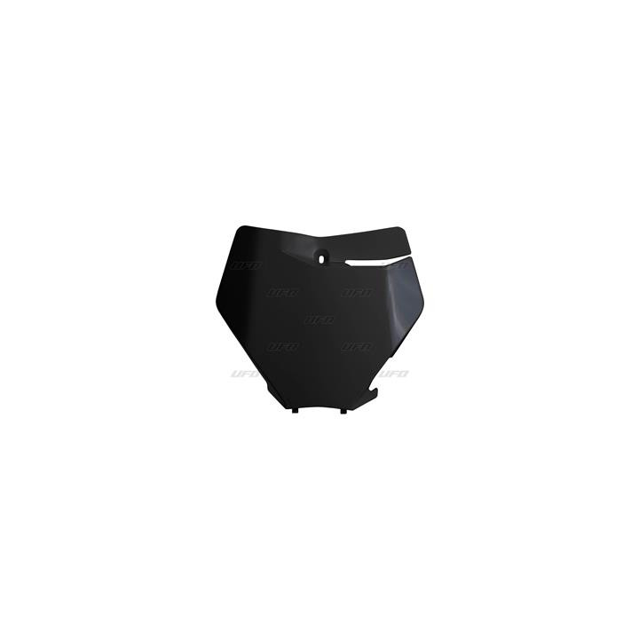 Plaque numéro frontale UFO noir KTM SX/SX-F | Oxmoto