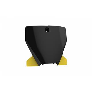 Plaque numéro frontale Polisport noir 8666400003 | Oxmoto