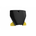 Plaque numéro frontale Polisport noir 8666400003 | Oxmoto
