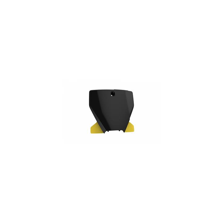 Plaque numéro frontale Polisport noir 8666400003 | Oxmoto