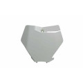 Plaque numéro frontale Racetech blanc KTM SX/SX-F | Oxmoto