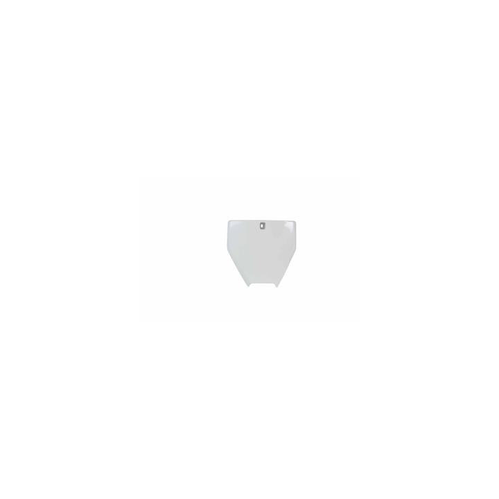 Plaque numéro frontale Racetech blanc Husqvarna TC65