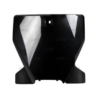 Plaque numéro frontale UFO noir Husqvarna TC/FC | Oxmoto