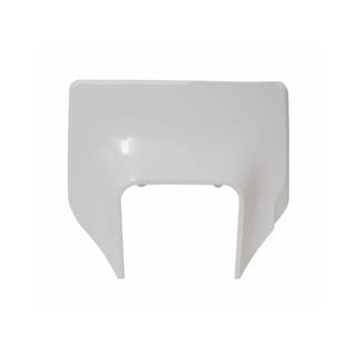 Plaque frontale Racetech blanc Husqvarna | Oxmoto