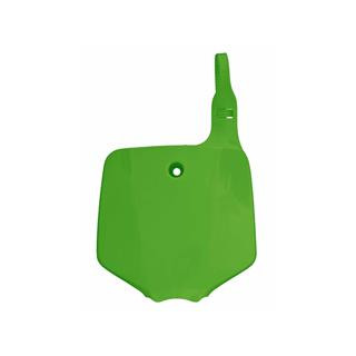 Plaque frontale Racetech vert Kawasaki KX65 | Oxmoto