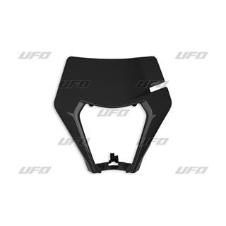 Plaque numéro frontale UFO noir KTM EXC/EXC-F | Oxmoto