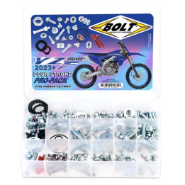 Kit visserie plastiques Bolt Pro Pack YZPP-23F | Oxmoto