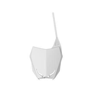 Plaque numéro frontale Polisport blanc Husqvarna 8666500006