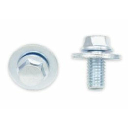 Kit vis + rondelles M6X1X12mm Bolt par | Oxmoto