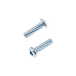 Vis tête bombée épaisse Bolt M6x1x20mm 10 pièces | Oxmoto