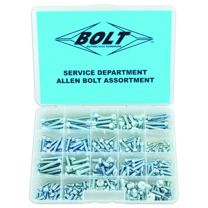 Coffret vis BTR Bolt moteur et carénages 318 pièces | Oxmoto