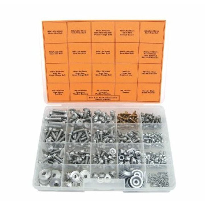 Coffret de vis Bolt type europe 336 pièces | Oxmoto