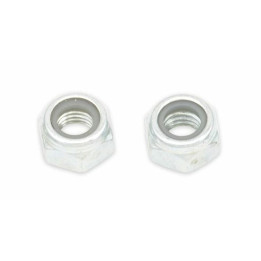 Ecrou Nylstop Bolt M8 tête 13mm acier 10 pièces | Oxmoto