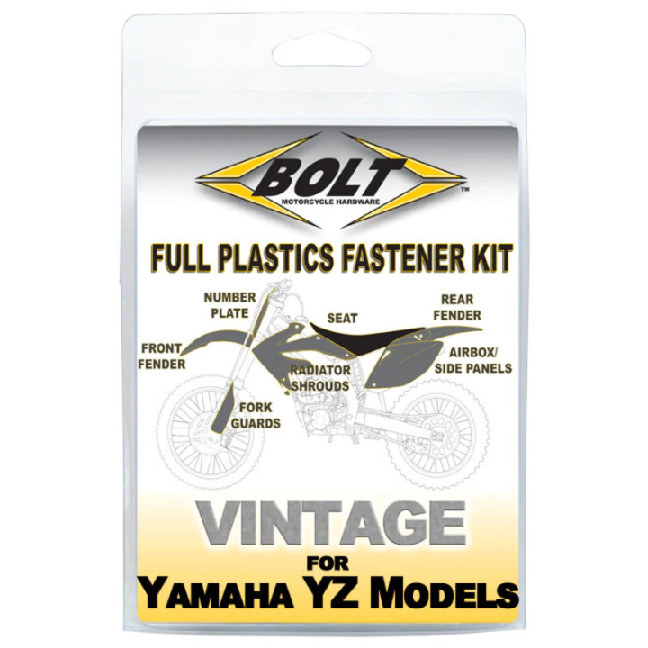 Kit visserie plastiques Bolt - Yamaha YAM-PFK2 | Oxmoto