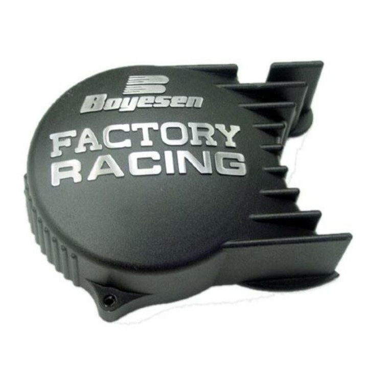 Couvercle de carter d'allumage Boyesen Factory Racing noir