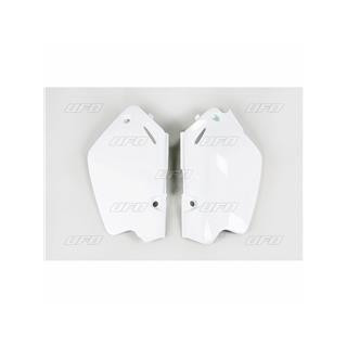 Plaques latérales UFO blanc Honda cr80r | Oxmoto