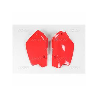 Plaques latérales UFO rouge Honda cr80r | Oxmoto