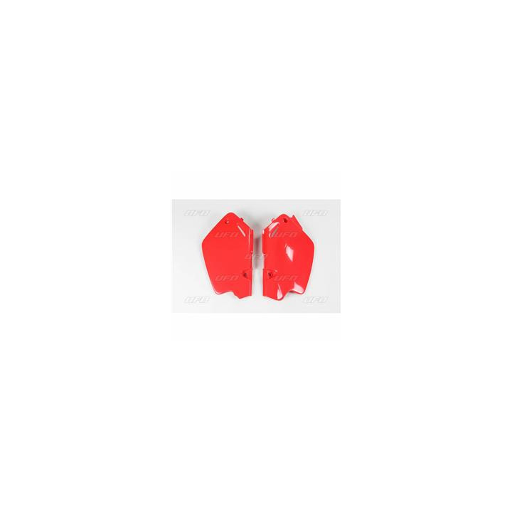 Plaques latérales UFO rouge Honda cr80r | Oxmoto
