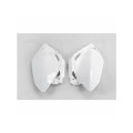 Plaques latérales UFO blanc Honda crf450r 1086809001