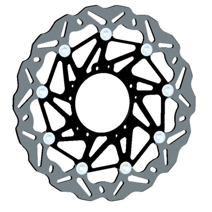 Disque de frein Braking SK2 pétale flottant WK154L | Oxmoto