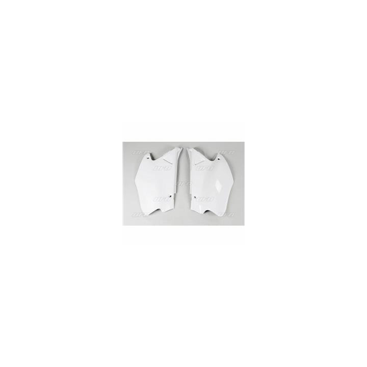 Plaques latérales UFO blanc Honda cr125r/250r 1086815002