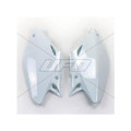 Plaques latérales UFO blanc Honda cr125r/250r 1086833001