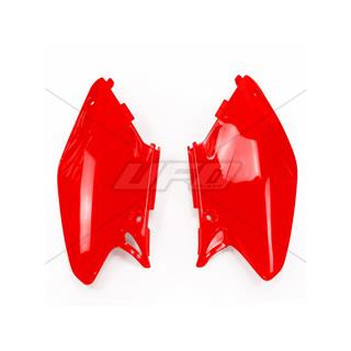 Plaques latérales UFO rouge Honda cr125r/250r 1086833002