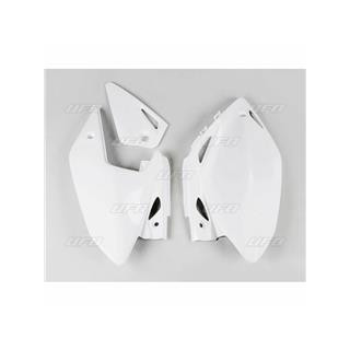 Plaques latérales UFO blanc Honda crf450x | Oxmoto