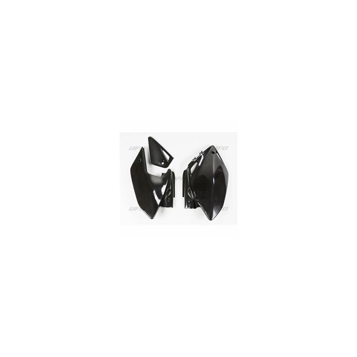 Plaques latérales UFO noir Honda crf450x | Oxmoto