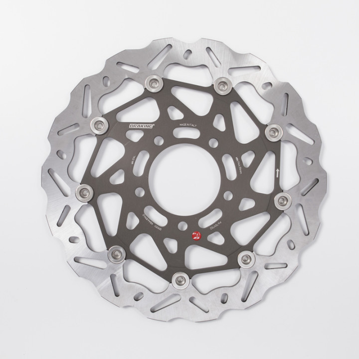 Disque de frein Braking SK2 pétale flottant WK124L | Oxmoto