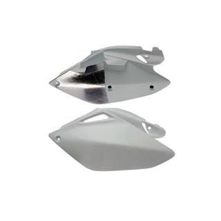 Plaques latérales UFO blanc Honda crf250r | Oxmoto