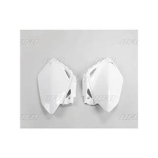 Plaques latérales UFO blanc Honda crf450r 1086852001