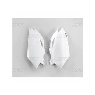Plaques latérales UFO blanc Honda crf250r/450r 1086872001