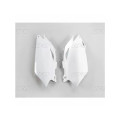 Plaques latérales UFO blanc Honda crf250r/450r 1086872001
