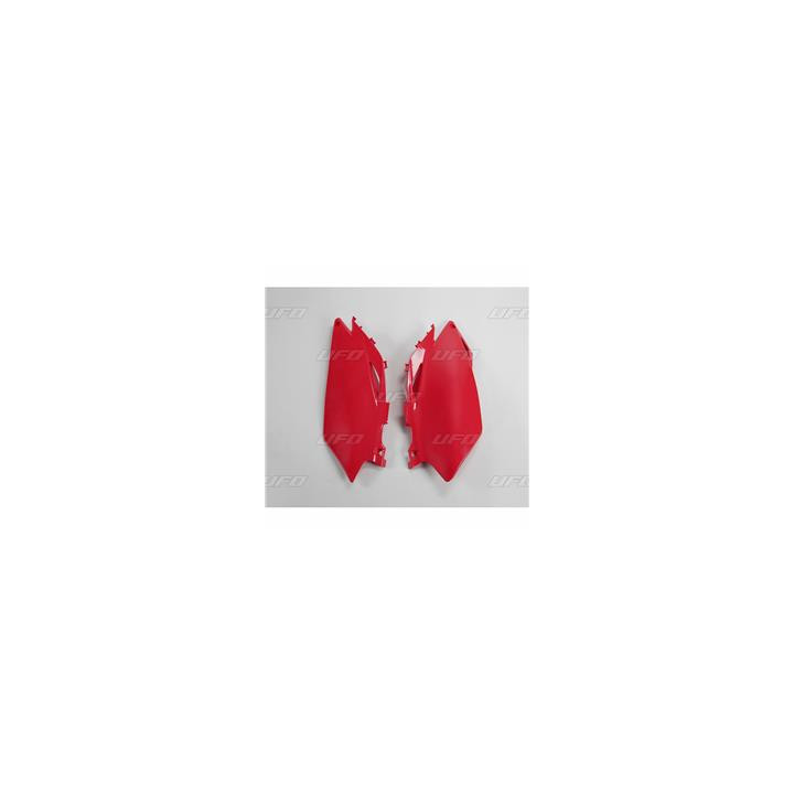 Plaques latérales UFO rouge Honda crf250r/450r | Oxmoto