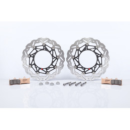 Kit Disque de frein Oversize Braking Wave flottant - 320 OKWK11