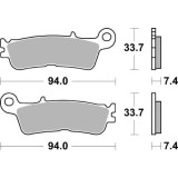 Plaquettes de frein Braking Off-Road métal fritté - 995CM46