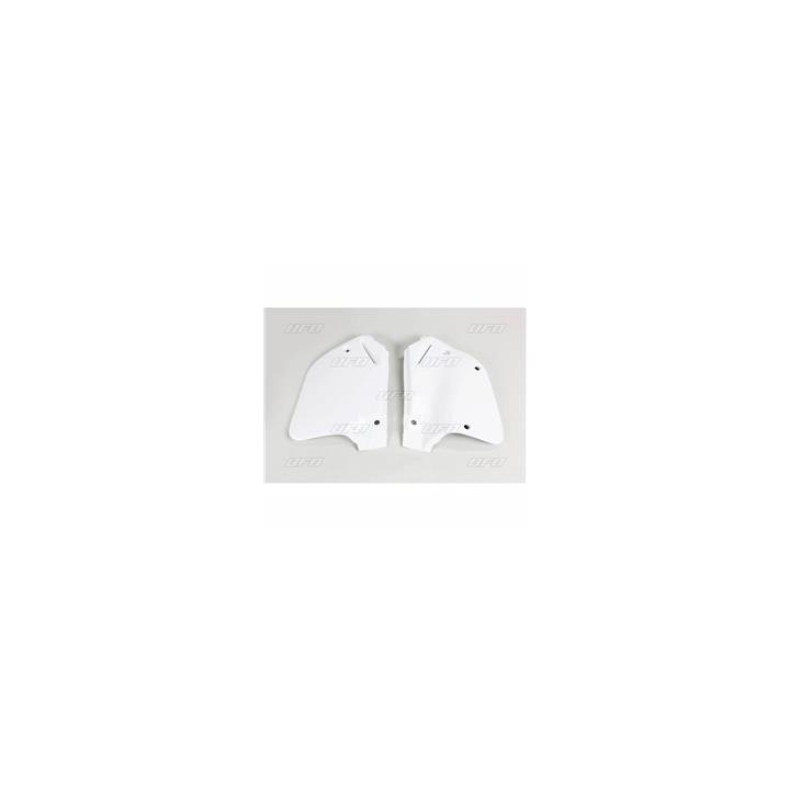 Plaques latérales UFO blanc Honda cr125r/250r 1086756002