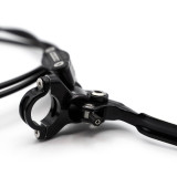 Kit maître-cylindre rotatif RM4 Braking - tuyau Kevlar noir Ø5 mm