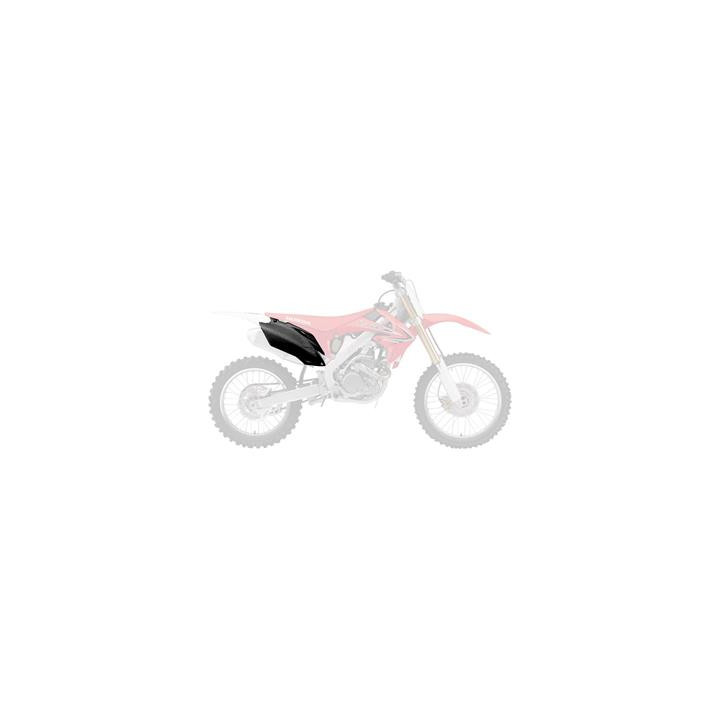 Plaques latérales UFO noir Honda crf250r/450r 1086878002