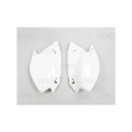 Plaques latérales UFO blanc Kawasaki kx125/250 1087133001