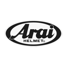 Autocollant Arai 11x5cm - taille | Oxmoto