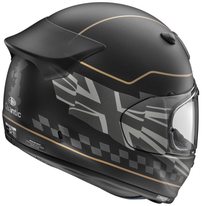 Casque Arai QUANTIC DARK CITIZEN - Noir | Oxmoto