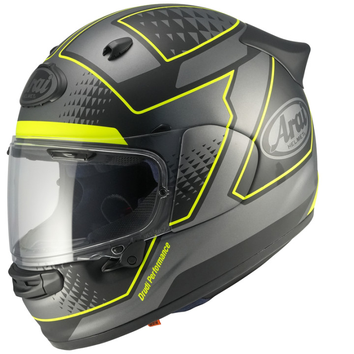 Casque Arai QUANTIC GIU - jaune | Oxmoto