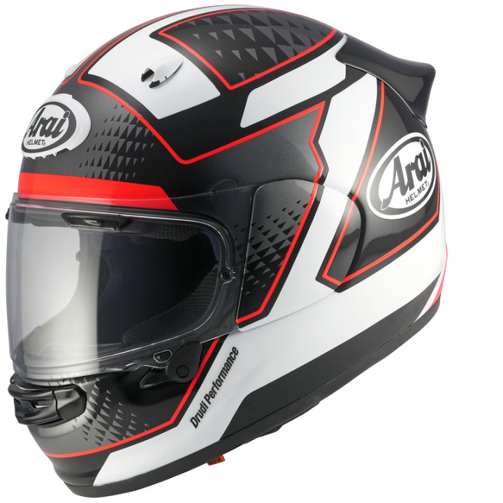 Casque Arai QUANTIC GIU - rouge | Oxmoto