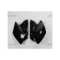 Plaques latérales UFO noir Kawasaki kx450f 1087164002