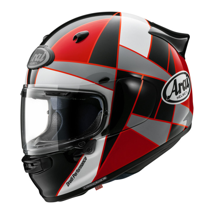 Casque Arai Quantic - Peak Red | Oxmoto