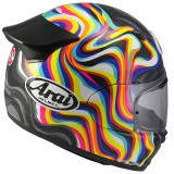 Casque Arai QUANTIC SWIRL - blanc | Oxmoto