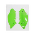Plaques latérales UFO vert kx Kawasaki kx250f/450f | Oxmoto